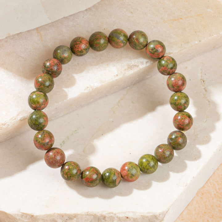 Handcrafted Healing Bracelet With Natural Stones - Zwende