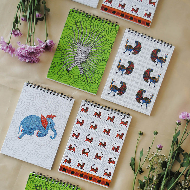 Gond Wagobha Green Sketchbook