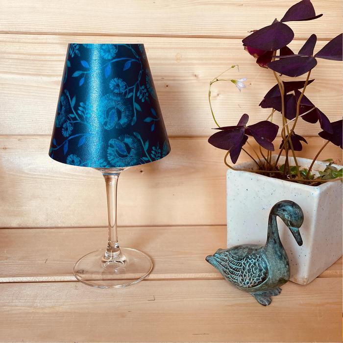 Wine Glass Shades - Palace Garden