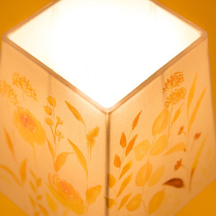 Handpainted Empire Tabletop Lamp